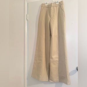 Zara Leather trousers-NEW